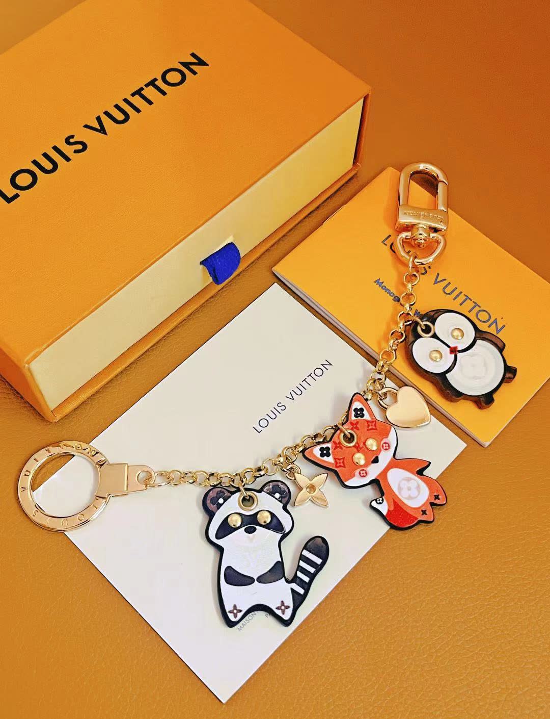 Louis Vuitton Animal Charm Keychain